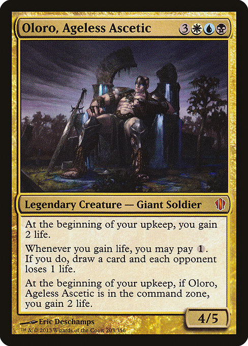 Commander 2013 - 203 - Oloro, Ageless Ascetic - Mythic - Multi - Non-foil