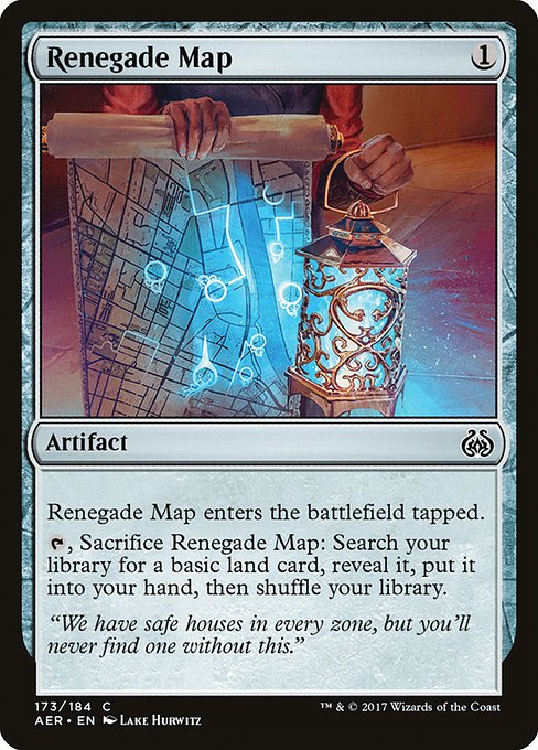 Aether Revolt - 173 - Renegade Map - Common - C - Non-foil