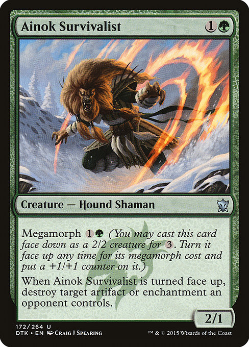Dragons of Tarkir - 172 - Ainok Survivalist - Uncommon - G - Non-foil