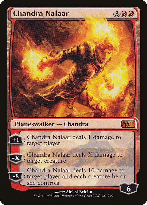 Magic 2011 - 127 - Chandra Nalaar - Mythic - R - Non-foil