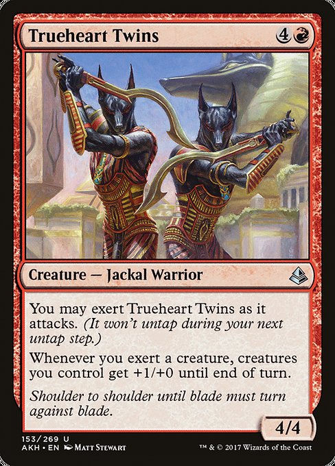 Amonkhet - 153 - Trueheart Twins - Uncommon - R - Non-foil