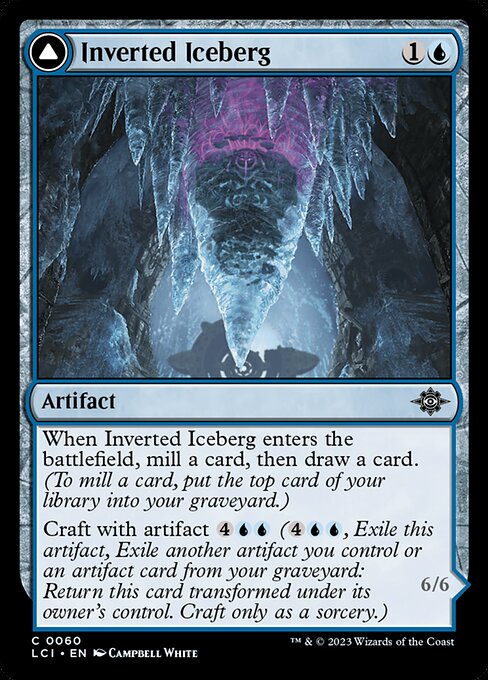 The Lost Caverns of Ixalan - 60 - Inverted Iceberg // Iceberg Titan - Common - C - Non-foil