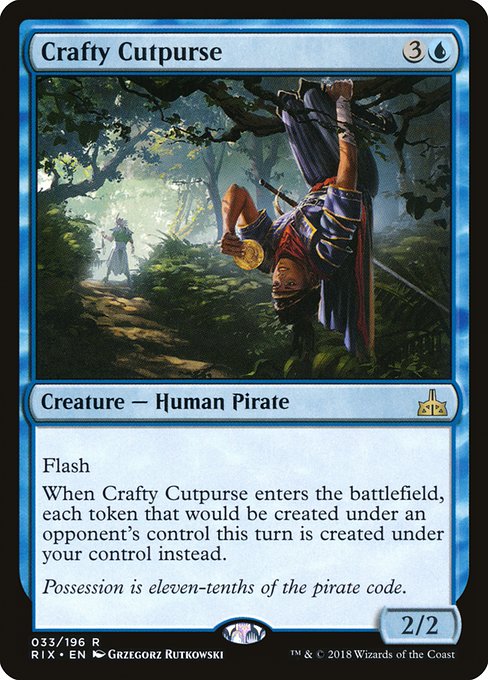 Rivals of Ixalan - 33 - Crafty Cutpurse - Rare - U - Foil