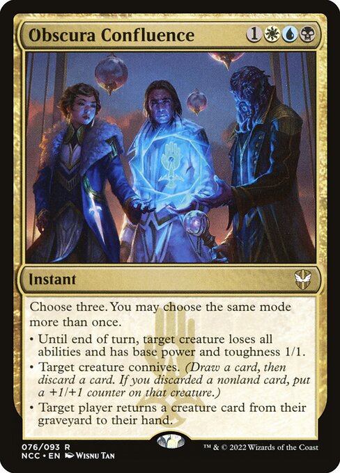 New Capenna Commander - 76 - Obscura Confluence - Rare - Multi - Non-foil