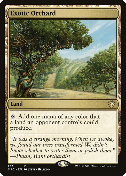 Midnight Hunt Commander - 173 - Exotic Orchard - Rare - C - Non-foil