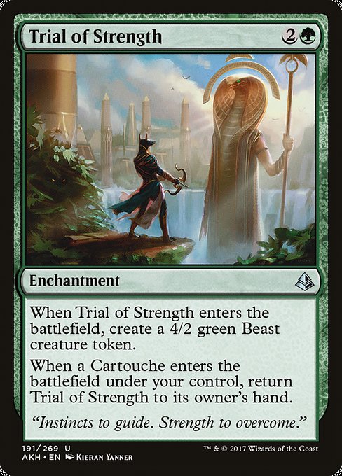 Amonkhet - 191 - Trial of Strength - Uncommon - G - Non-foil