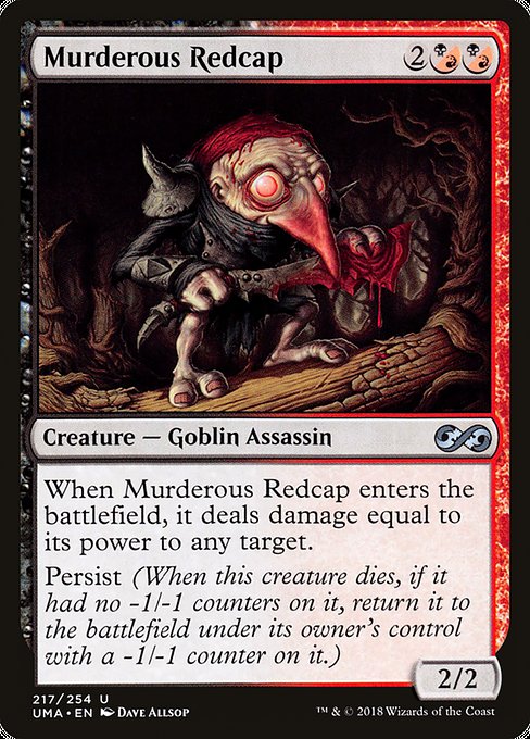 Ultimate Masters - 217 - Murderous Redcap - Uncommon - BR - Non-foil