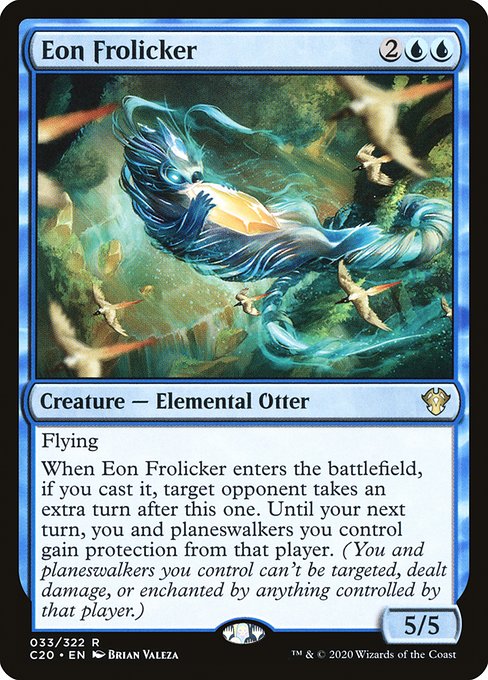 Commander 2020 - 33 - Eon Frolicker - Rare - U - Non-foil