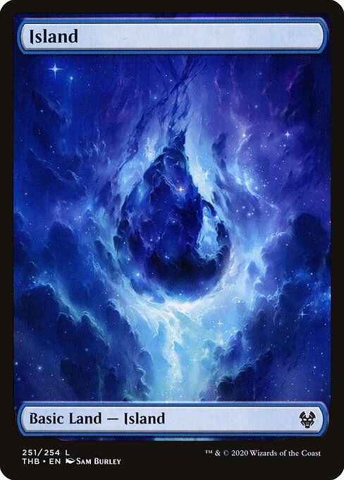 Theros Beyond Death - 251 - Island - Common - C - Non-foil