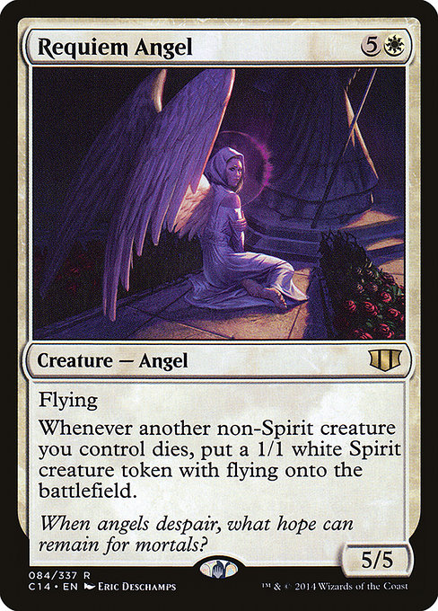 Commander 2014 - 84 - Requiem Angel - Rare - W - Non-foil
