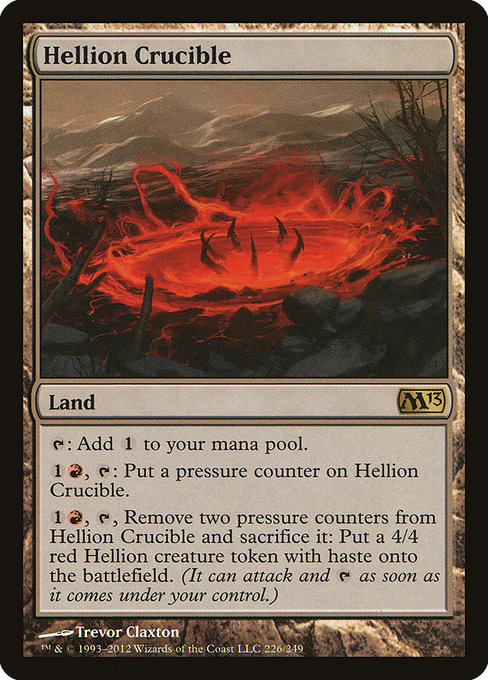 Magic 2013 - 226 - Hellion Crucible - Rare - C - Non-foil