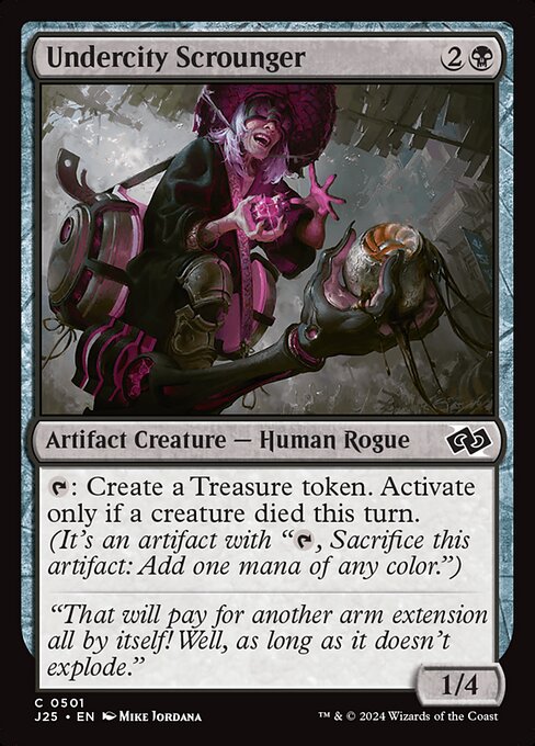 Foundations Jumpstart - 501 - Undercity Scrounger - Common - B - Non-foil