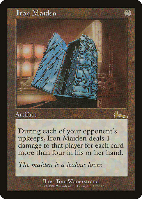 Urza's Legacy - 127 - Iron Maiden - Rare - C - Non-foil
