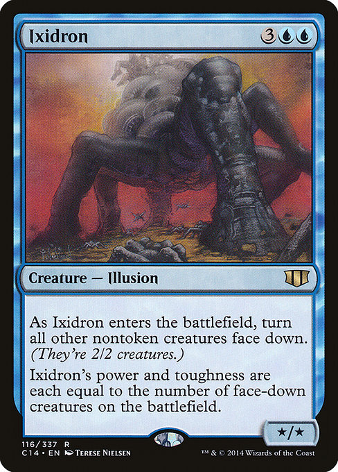 Commander 2014 - 116 - Ixidron - Rare - U - Non-foil