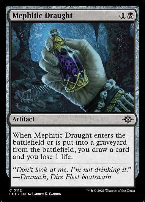 The Lost Caverns of Ixalan - 112 - Mephitic Draught - Common - B - Non-foil