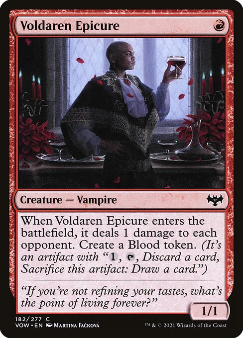 Innistrad: Crimson Vow - 182 - Voldaren Epicure - Common - R - Non-foil