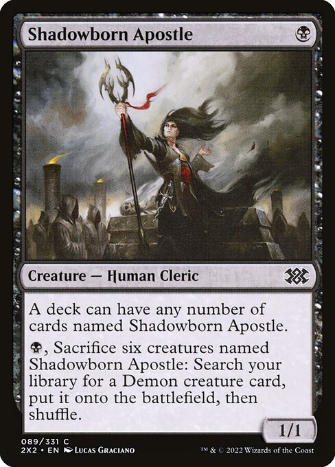 Double Masters 2022 - 89 - Shadowborn Apostle - Common - B - Foil
