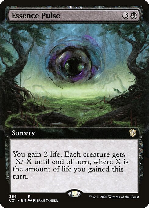 Commander 2021 - 366 - Essence Pulse - Rare - B - Non-foil