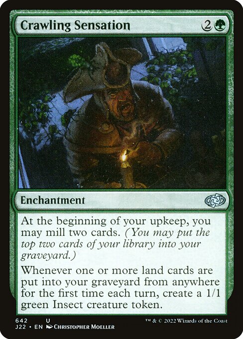 Jumpstart 2022 - 642 - Crawling Sensation - Uncommon - G - Non-foil