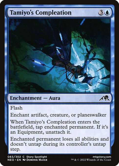 Kamigawa: Neon Dynasty - 83 - Tamiyo's Compleation - Common - U - Non-foil