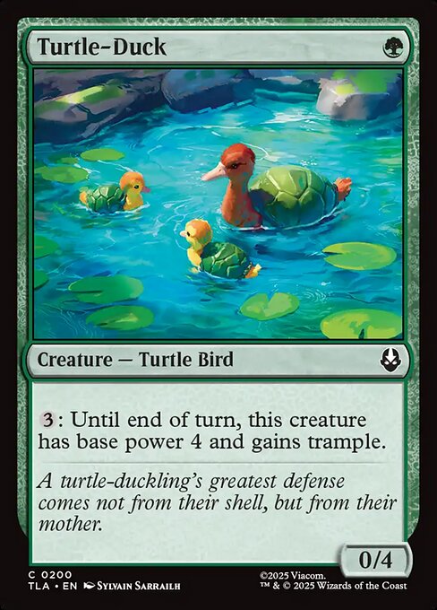 Avatar: The Last Airbender - 200 - Turtle-Duck - Common - G - Non-foil