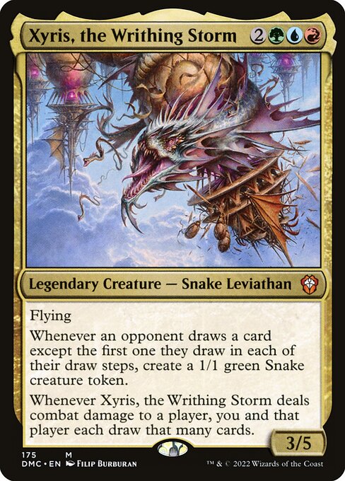 Dominaria United Commander - 175 - Xyris, the Writhing Storm - Mythic - Multi - Non-foil