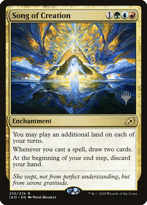 Ikoria: Lair of Behemoths Promos - 210p - Song of Creation - Rare - Multi - Non-foil - Promo
