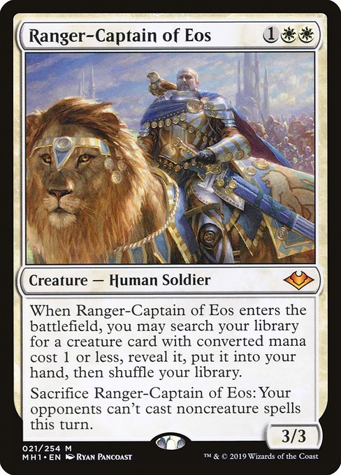 Modern Horizons - 21 - Ranger-Captain of Eos - Mythic - W - Non-foil