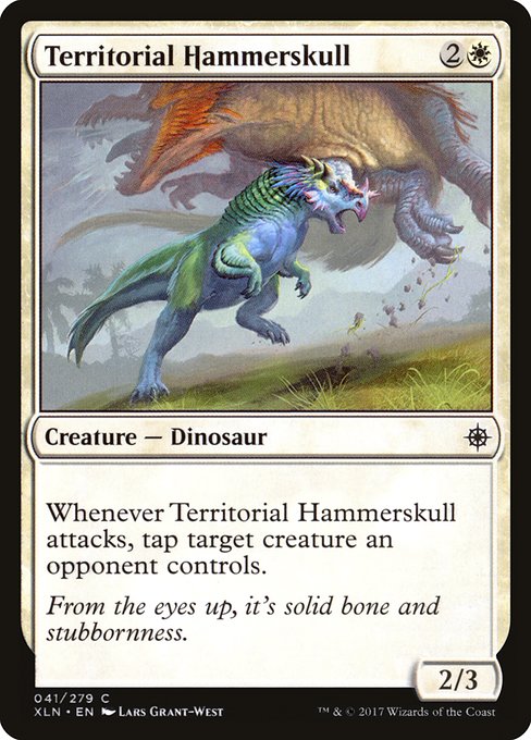 Ixalan - 41 - Territorial Hammerskull - Common - W - Non-foil