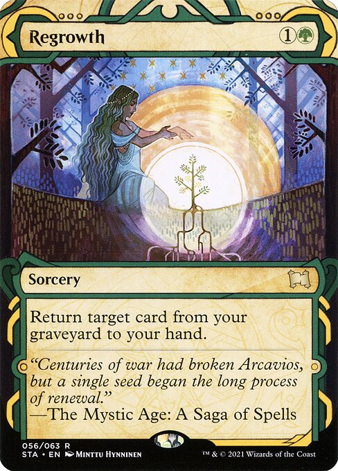 Strixhaven Mystical Archive - 56 - Regrowth - Rare - G - Non-foil