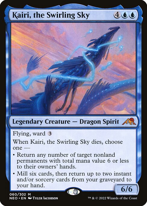 Kamigawa: Neon Dynasty - 60 - Kairi, the Swirling Sky - Mythic - U - Non-foil