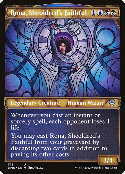 Dominaria United - 315 - Rona, Sheoldred's Faithful - Uncommon - UB - Non-foil
