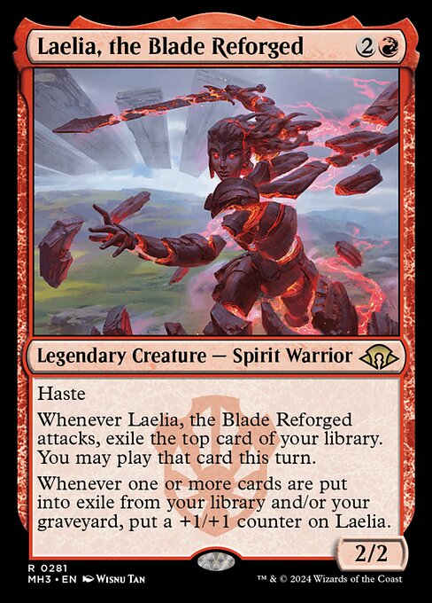 Modern Horizons 3 - 281 - Laelia, the Blade Reforged - Rare - R - Foil