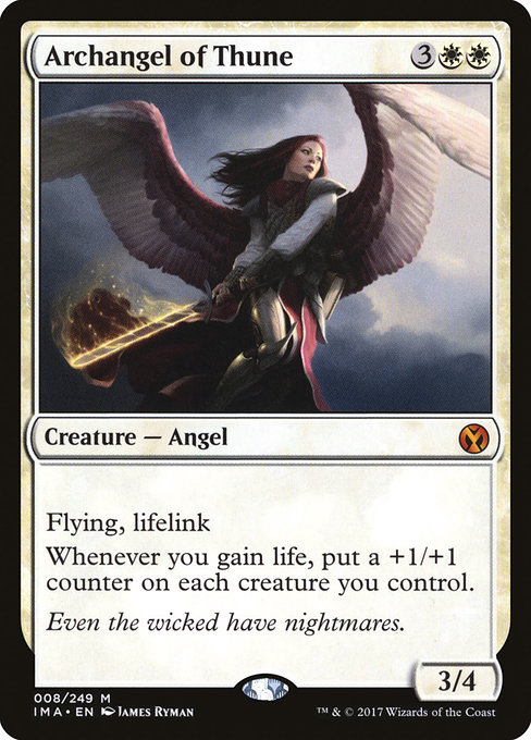 Iconic Masters - 8 - Archangel of Thune - Mythic - W - Non-foil