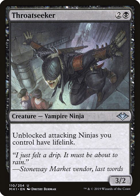 Modern Horizons - 110 - Throatseeker - Uncommon - B - Non-foil
