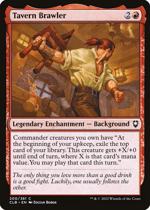 Commander Legends: Battle for Baldur's Gate - 200 - Tavern Brawler - Common - R - Non-foil