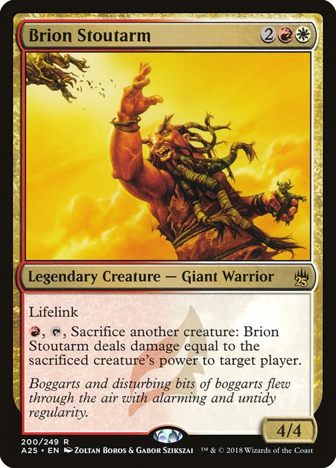 Masters 25 - 200 - Brion Stoutarm - Rare - WR - Non-foil