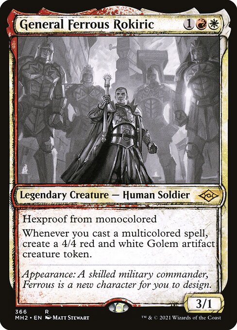 Modern Horizons 2 - 366 - General Ferrous Rokiric - Rare - WR - Non-foil