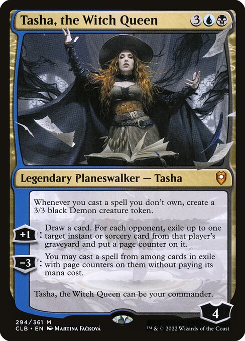 Commander Legends: Battle for Baldur's Gate - 294 - Tasha, the Witch Queen - Mythic - UB - Non-foil