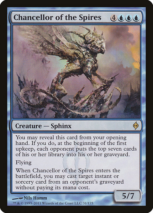 New Phyrexia - 31 - Chancellor of the Spires - Rare - U - Non-foil