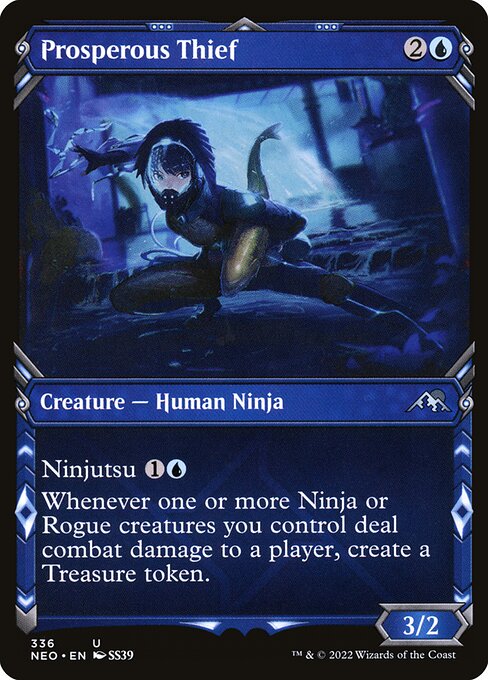 Kamigawa: Neon Dynasty - 336 - Prosperous Thief - Uncommon - U - Non-foil