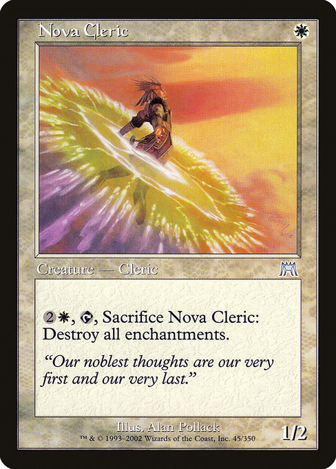 Onslaught - 45 - Nova Cleric - Uncommon - W - Non-foil