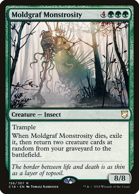 Commander 2018 - 156 - Moldgraf Monstrosity - Rare - G - Non-foil