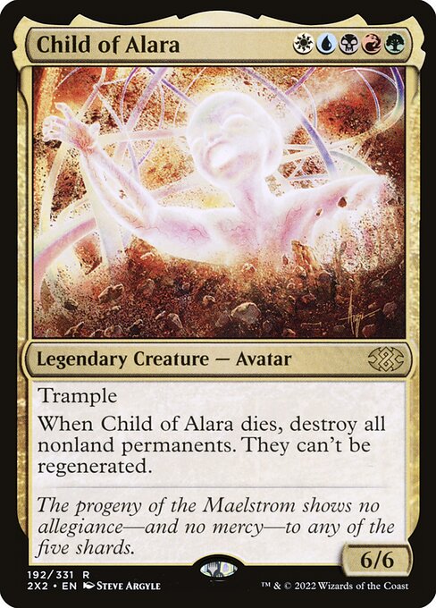 Double Masters 2022 - 192 - Child of Alara - Rare - Multi - Non-foil