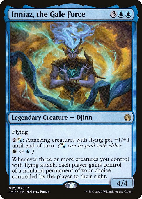 Jumpstart - 12 - Inniaz, the Gale Force - Rare - U - Non-foil