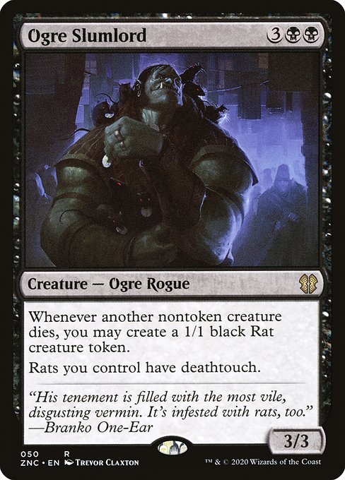 Zendikar Rising Commander - 50 - Ogre Slumlord - Rare - B - Non-foil