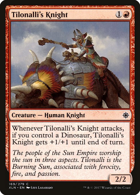 Ixalan - 169 - Tilonalli's Knight - Common - R - Non-foil