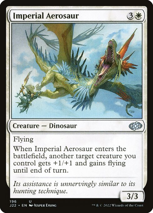 Jumpstart 2022 - 196 - Imperial Aerosaur - Uncommon - W - Non-foil