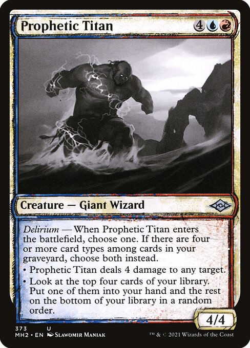 Modern Horizons 2 - 373 - Prophetic Titan - Uncommon - UR - Non-foil