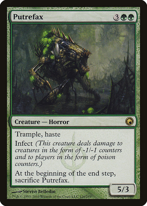 Scars of Mirrodin - 126 - Putrefax - Rare - G - Non-foil